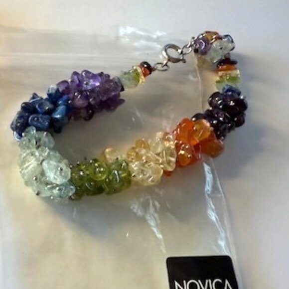 NOVICA Collection India - 2 Chakra bracelets - Picture 3 of 6